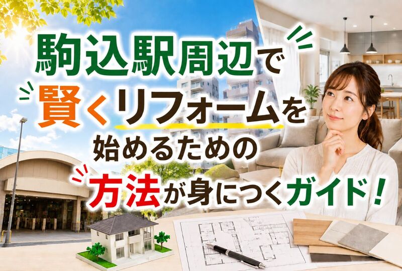 画像647：駒込駅周辺で賢くリフォームを始めるための方法が身につくガイド！